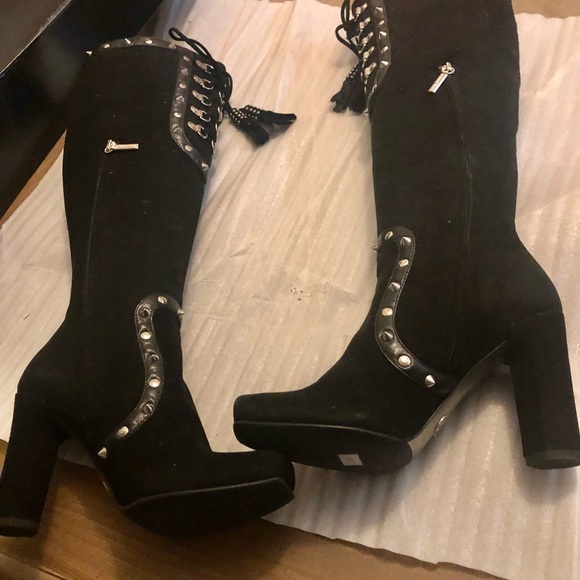 Dolce & Gabbana Vero Cuoio Suede boots, NWT Size 6 - Picture 11 of 14